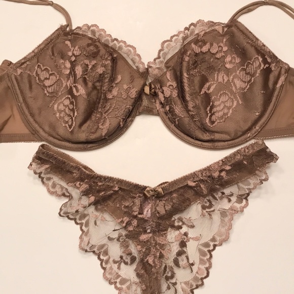 bra panty set size 38